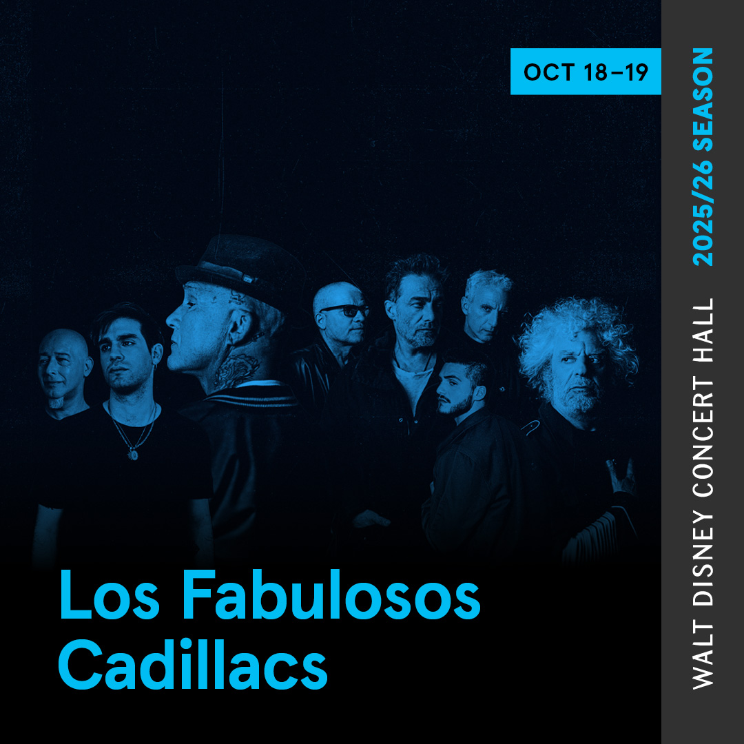Los Fabulosos Cadillacs at the Walt Disney Concert Hall on Sunday, October 19