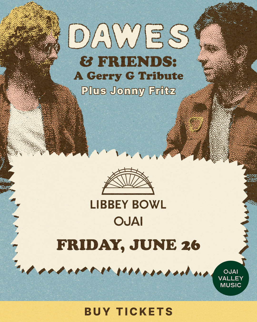 MEMBERS ONLY: Dawes & Friends at The Libbey Bowl on June 26