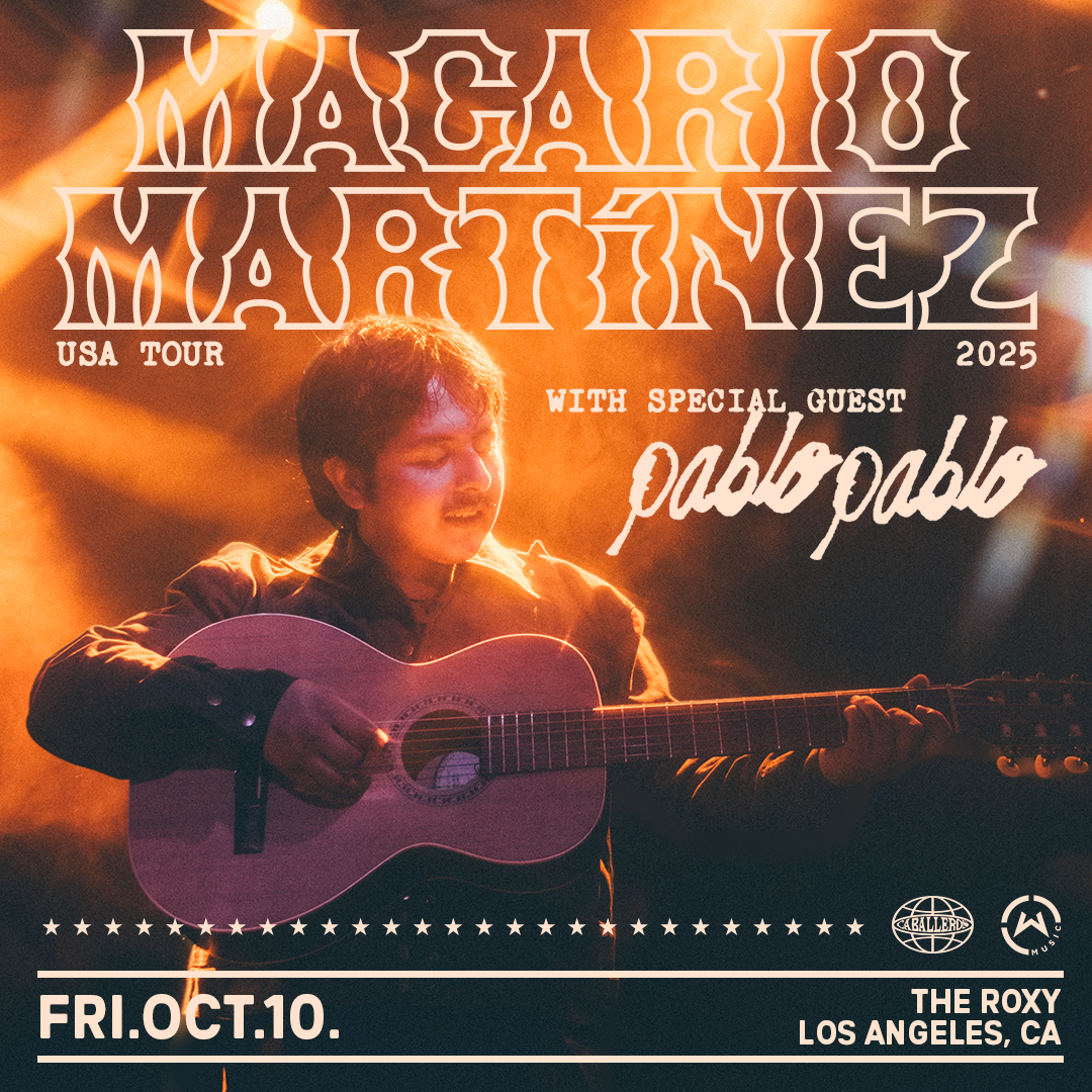 Macario Martinez with Pablopablo at The Roxy on Friday, October 10