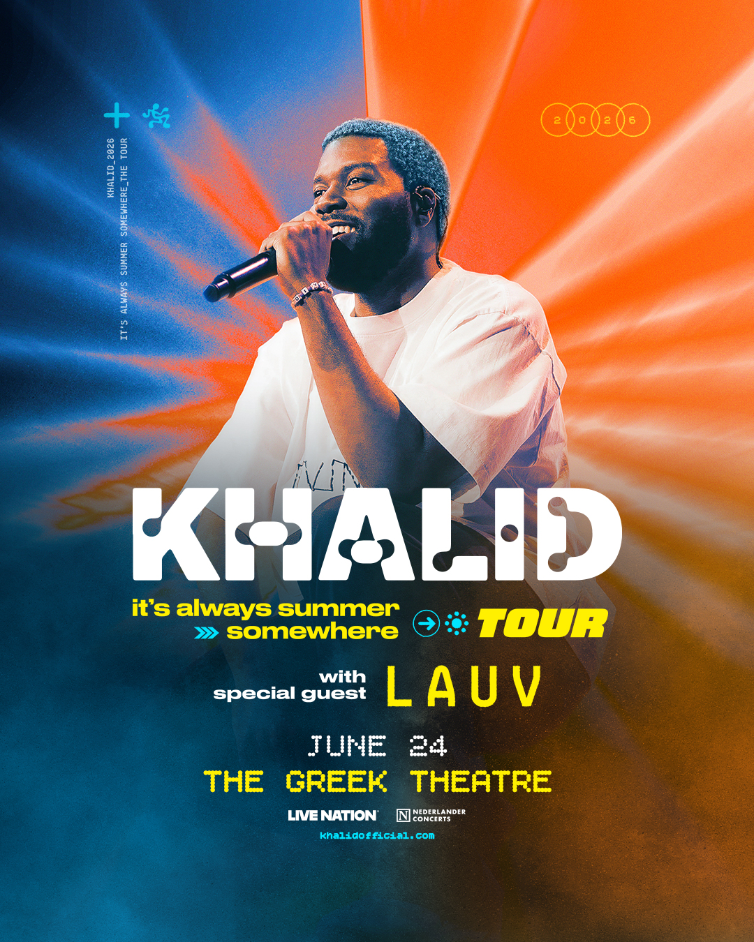 MEMBERS ONLY: Khalid at the Greek Theatre on June 24